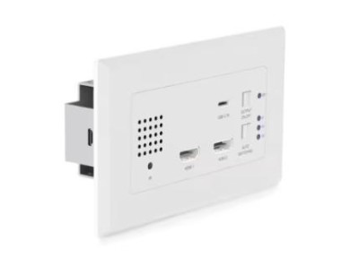 HEX31WPW-TX  2 x HDMI & 1 x USB-C Wall Plate HDBaseT™ Transmitter