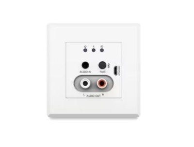 Bluetooth & Analogue Audio Dante® Wall Plate V2