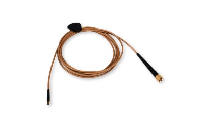 Microphone Cable for Headset S2 Connector, Brown, MicroDot