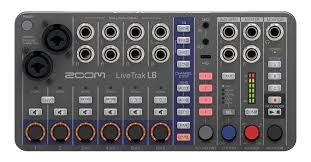 Zoom L-6 - LiveTrak - 10-Track Digital Mixer and Recorder