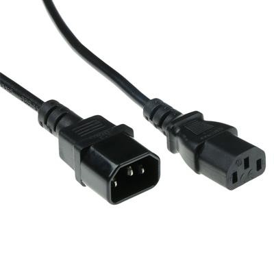 ACT Powercord C14 - C19 black 0.5 m