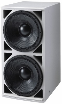 IS1215W - SUBWOOFER - 2X15&quot; SUBWOOFER WH