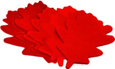 TCM FX Slowfall Confetti Oak Leaves 120x120mm, red, 1kg