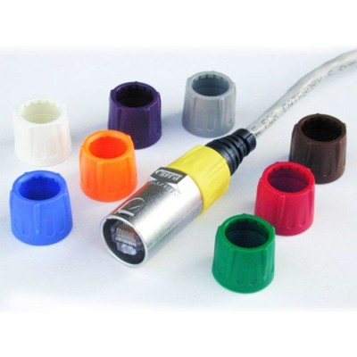 Neutrik BUSHINGS for color coding of NE8MC and NE8MC-B - YELLOW