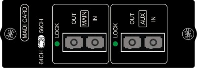 SILWMADSINGLEMODEKARTE- Plug-in card for connection to all digital Soundcraft/STUDER stageboxes (if nece