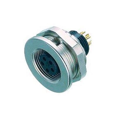 Series 712 socket female, Type: 8 pole