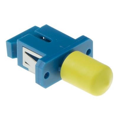 ACT Fiber optic SC-ST simplex adapter, Connectors: SC/ST