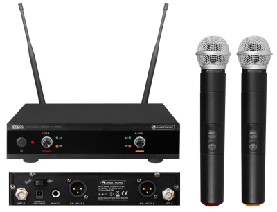 OMNITRONIC UHF-E2 Wireless Mic System 823.6/826.1MHz