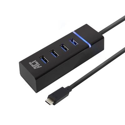 ACT USB-C Hub 3.2, 4x USB-A ports