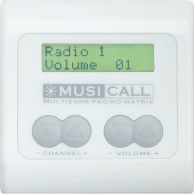 MRC1/WW Musicall Wall Controller White - inbouw