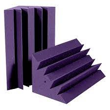 Auralex MetroLENRD Bass Trap, 4-Pack 2-30x30x60cm, Purple