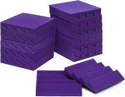 Auralex 2 inch Studiofoam Metro, 12-Pack 12-61x122cm panel, Purple