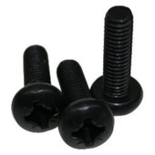 Cross-head Screw M6 x 20 black