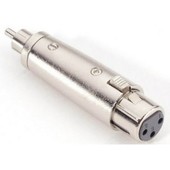 Adapter XLR female to RCA male