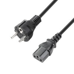 Power Cord CEE 7/7 - C13 0.5 m