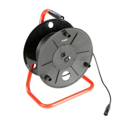 Cable Drum 3-pin DMX/AES 30 m