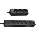 Brennenstuhl Eco-Line PDU, black. Number of sockets: 3