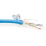 CAT5E F/UTP Stranded LSZH, Type: 100 m reel, Blue