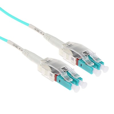 ACT 1 meter Multimode 50/125 OM3 Polarity Twist fiber cable with LC connectors