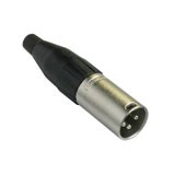 XLR Connector Male AC Series. Type: 3 poles