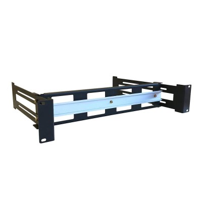 WP Rack 19 inch DIN Rail rack, 2 U