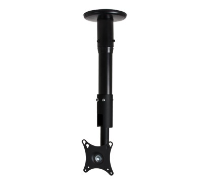 Flat Screen Ceiling/ Desk Mount with Tilt & Swivel - up to 28" - 2m Black