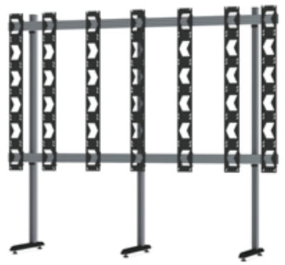 Floor Stand for Unilumin UpanelS 6x6 DVLED Videowalls Black