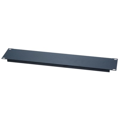 2U Steel blank panels - flanged