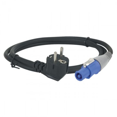 Blue Power Connector/Schuko 6,0mtr