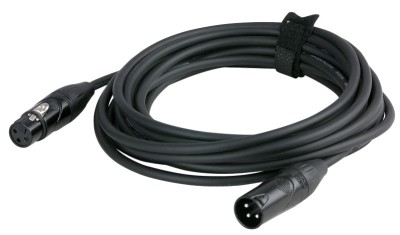 XLR Mic cable X-type connector 6mtr