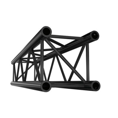 Straight 2000mm Heavy Duty Black Pro-30 Square F Truss