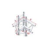 Corner 90› up/down, right Pro-30 Triangle F Truss