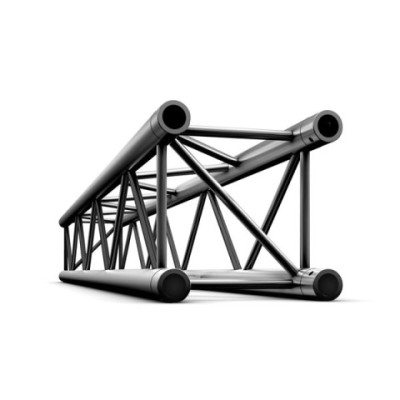 Straight 500mm Black Pro-30 Square G Truss