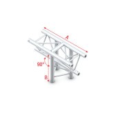 T-Cross vert. 3-way, apex down Pro-30 Triangle G Truss