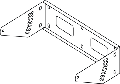 WB-LP12H WALL BRACKET HORIZ.