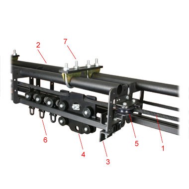 6M OVERLAP TRACK KIT