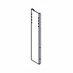 bracket for Scenario and Platea premium shelf