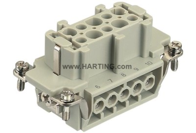 Han E 10 Pos, F Insert Screw