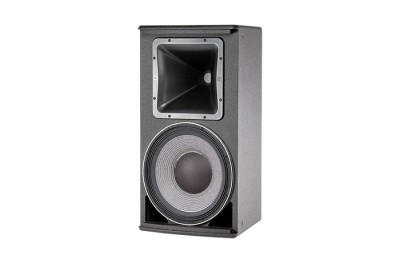 High Power 2-Way Loudspeaker,1x15" LF,90°x50° cov,Bi-amp/pass,BLACK