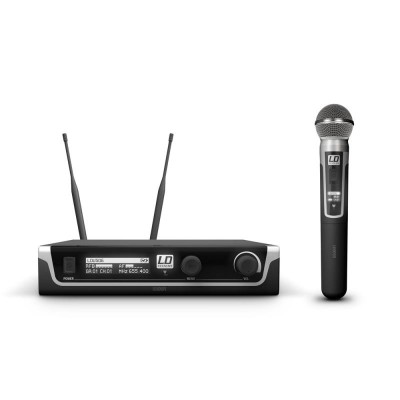 Wireless Microphone System with Dynamic Handheld Microphone - 655 ƒ?? 679 MHz.