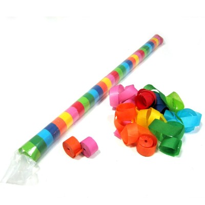 (100) Streamers 10mx1,5cm Multicolour 32pcs