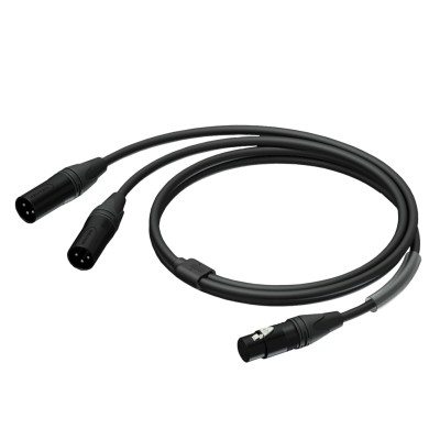 (10)XLR female - 2 x XLR male - UltraFlex? 1.5 meter