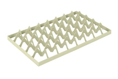 (16)EURONORM SEPARATOR 5X8 VAKKEN (ONDERAAN) BEIGE -  68 MM - per piece