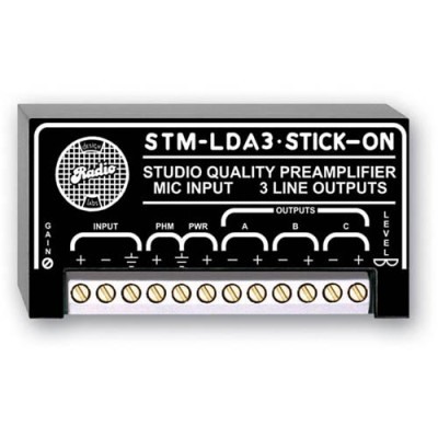 RDL STM-LDA3 - studio quality microphone preamp