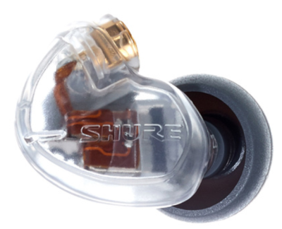 Shure SE535 Right Earphone Piece, clear