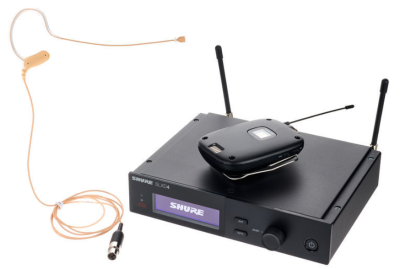 SLX-D wireless digital microphone system consisting a SLXD4 receiver K59 (NL)