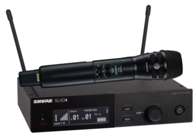 Handheld system consisting a handheld transmitter SLXD2 with K8B G59