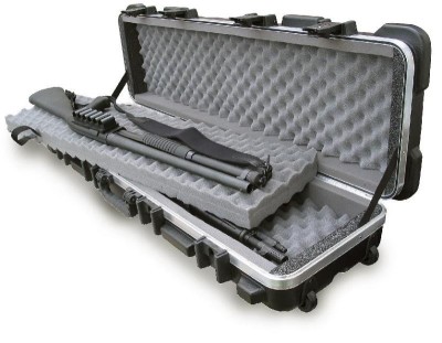 Short (40'') Double Rifle Case - BLACK