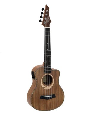 DIMAVERY UK-200 Tenor Ukulele, Koa