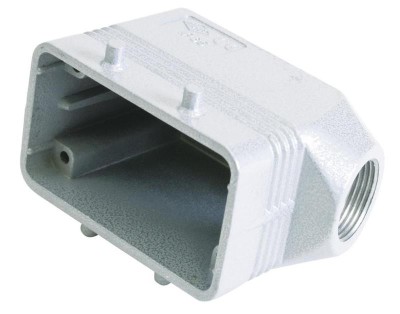 ILME Socket Casing for 10-pin, PG 16, angle